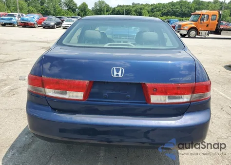 2003 Honda Accord Ex from USA, damaged, VIN 1HGCM56623A088592